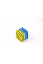 Неокуб Іграшка  блакитно - жовтий 216 кульок